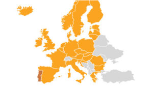 Europe map