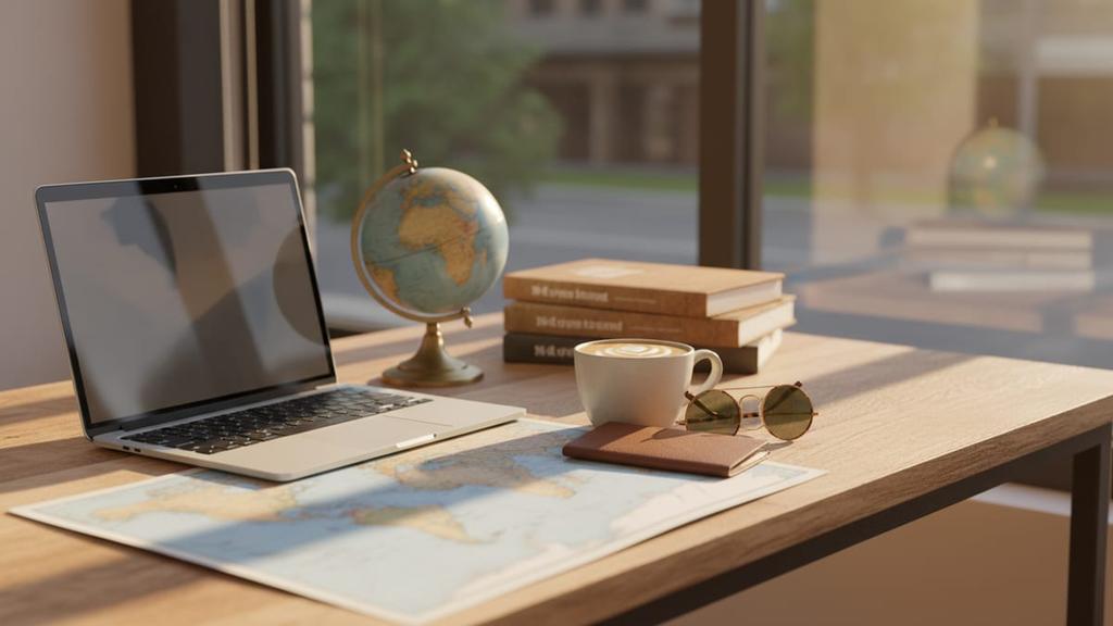 Travel agency planning desk — partner with eSIMpass to offer travel eSIMs