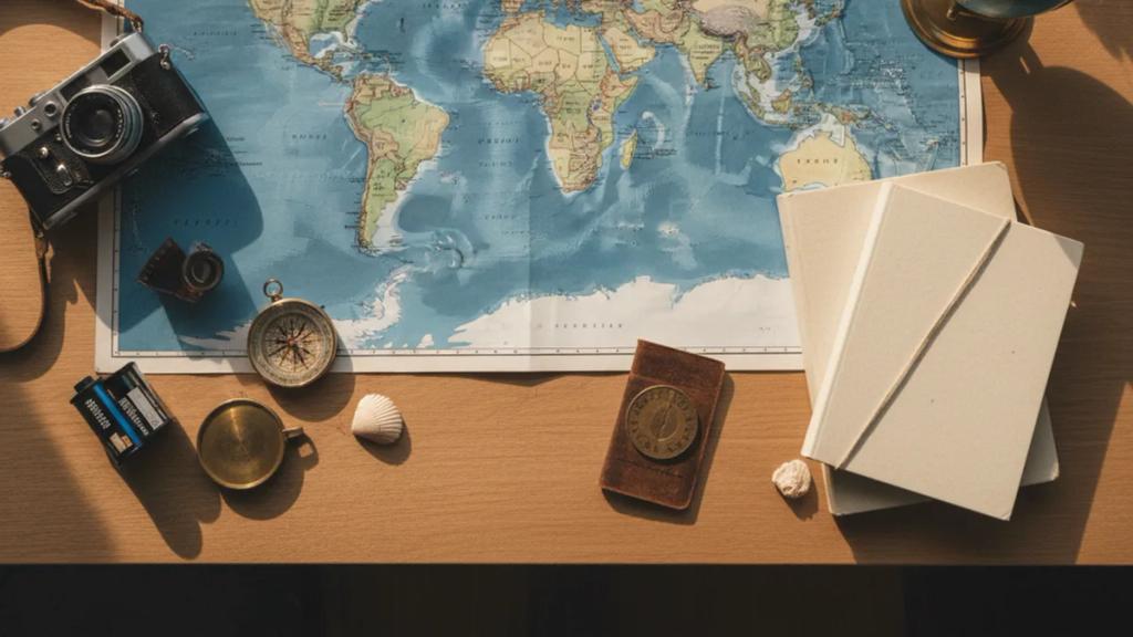 A traveler comparing Nomad with an alternative travel eSIM on two smartphones