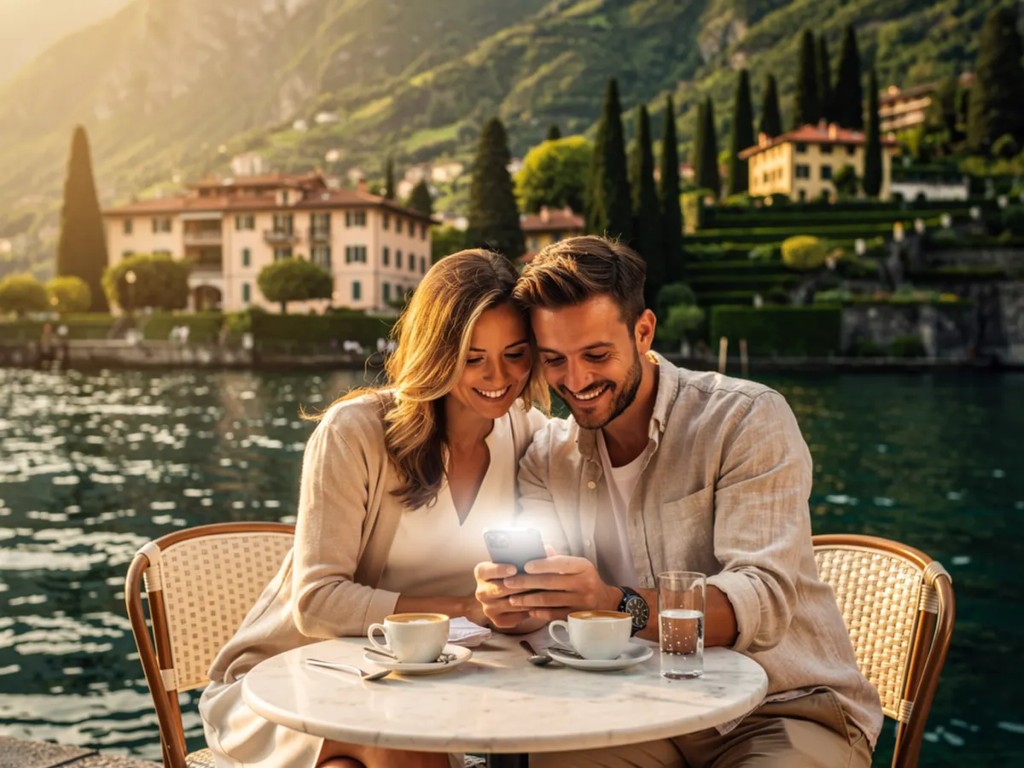 Schweizer Reisende nutzen eSIM für mobile Daten im Ausland