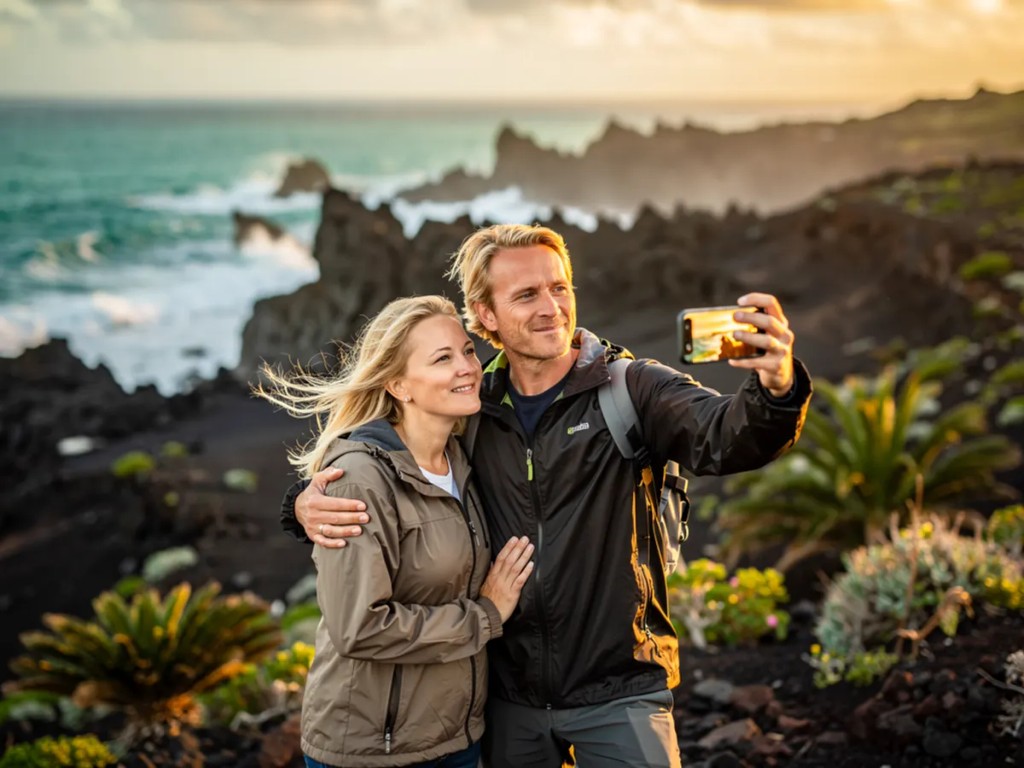 Reisende som bruker eSIM for mobildata i utlandet