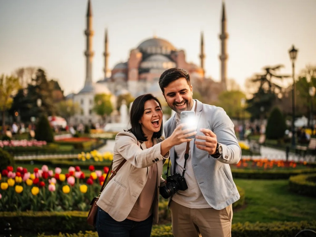 Călători folosind eSIM pentru date mobile în străinătate