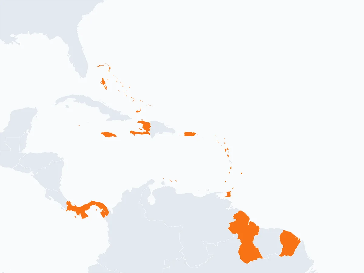 Caribbean travel destination - Buy eSIM Caribbean for mobile internet