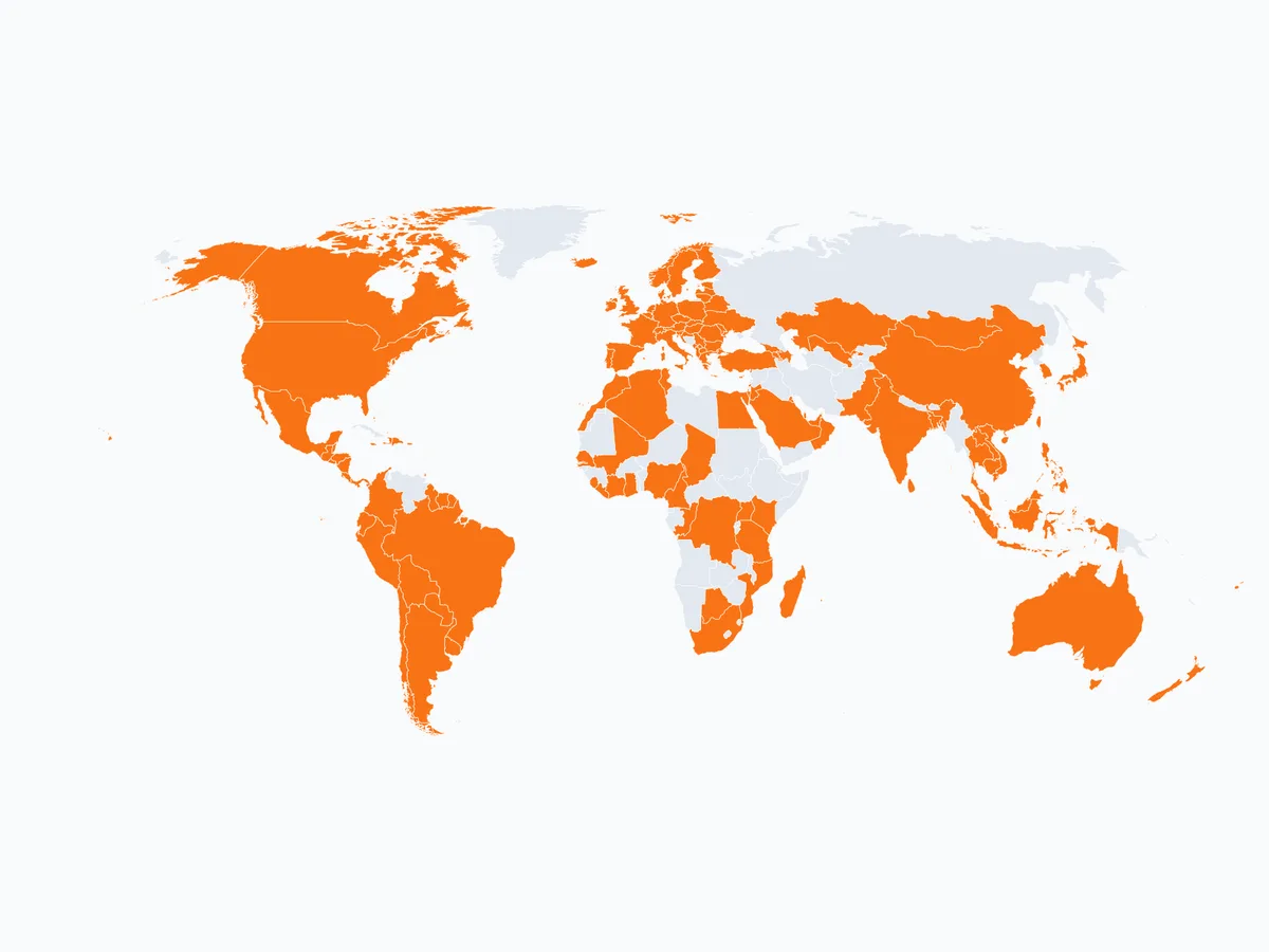 Global travel destination - Buy eSIM Global for mobile internet