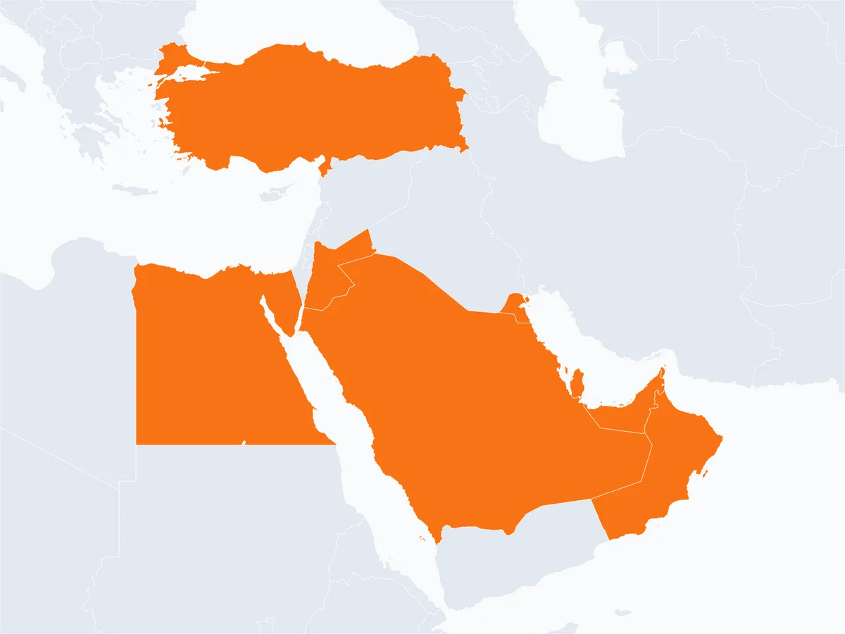 Middle East travel destination - Buy eSIM Middle East for mobile internet